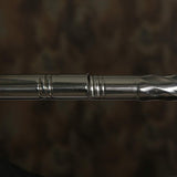 Mengersi Canopy Bed Frame Post Stainless Steel Four Corner Bed Canopy Poles Mosquito Net Frame Bracket Fit for Metal Bed Wood Bed Twin Size (Silver) Mengersi