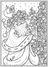 Creative Haven Enchanted Christmas Coloring Book (Adult Coloring Books: Christmas) Dover Publications