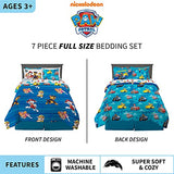 Franco Kids Bedding Super Soft Comforter and Sheet Set with Sham, 7 Piece Full Size, Paw Patrol Franco