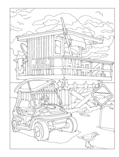 Creative Haven By the Sea Color by Number (Adult Coloring Books: Sea Life) Dover Publications