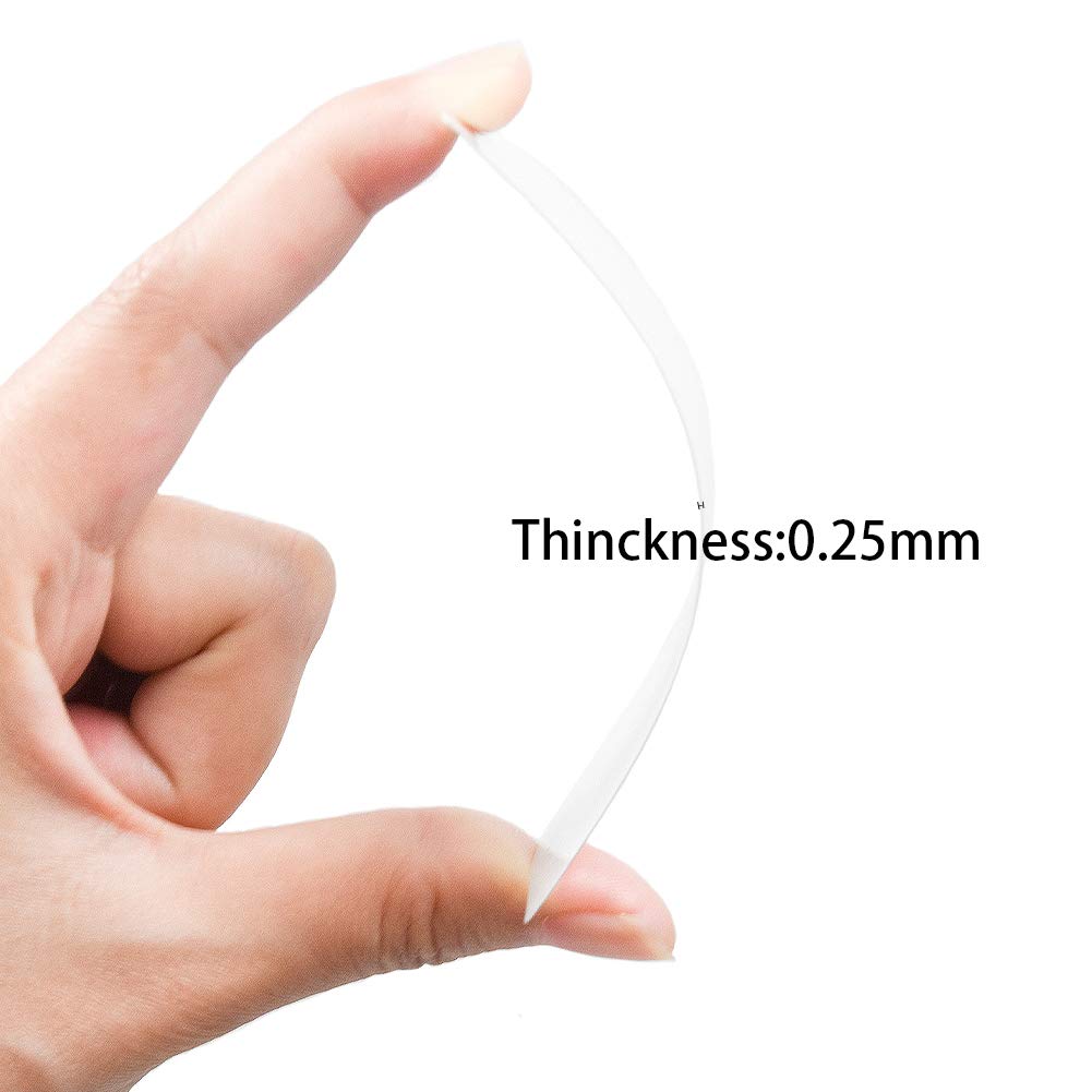 100PCS Sublimation Metal Business Cards 3.4 x 2.1 x 0.01 Inch Blank Sublimation Metal Name Card for Color UV Print (0.25mm) Jolbndcv