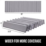 Gorilla Grip Heavy Duty Couch Cushion Support Board to Fix Sagging Sofas, 21.5"x70" Sofa, Thick Plywood Boards Add Strong Seat Supports, Stays in Place, Replacement Stuffing Under Couches, Gray Gorilla Grip