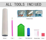 SHICERNHJ 5D Diamond Art Painting Kits for Adults, Animal Cat Full Drill Diamond Painting Kits for Beginner,DIY Round Diamond Dots Painting Art Kits for Adults Gem Art Home Wall Decor 12 X 12inch SHICERNHJ