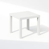 Furinno Simple Square Coffee Table, Side Table, White Furinno