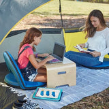 ECR4Kids Bentwood Lap Desk with Handles, Activity Table, Natural ECR4Kids