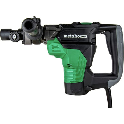 Metabo HPT Rotary Hammer | 1-9/16-Inch Spline Shank | 2,800 Full-load Impact Rate | 10 Amp Motor | 2 Modes | DH38YE3 - WoodArtSupply