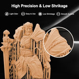 ApexMaker 3D Printer Resin Orange, Low Odor, High Precision, Quick Curing Standard Photopolymer Resin, 405nm UV Curing Photopolymer Resin 3D Printing Liquid for LCD DLP SLA 3D Printers 1kg ApexMaker