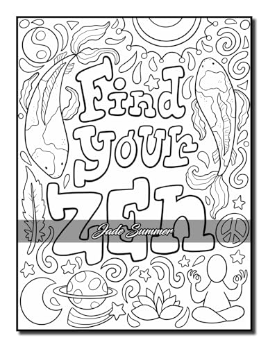 Positive Quotes: An Inspirational Coloring Book for Adults, Teens, and Kids with Positive Affirmations, Motivational Sayings, and More! (Inspirational Coloring Books) WoodArtSupply