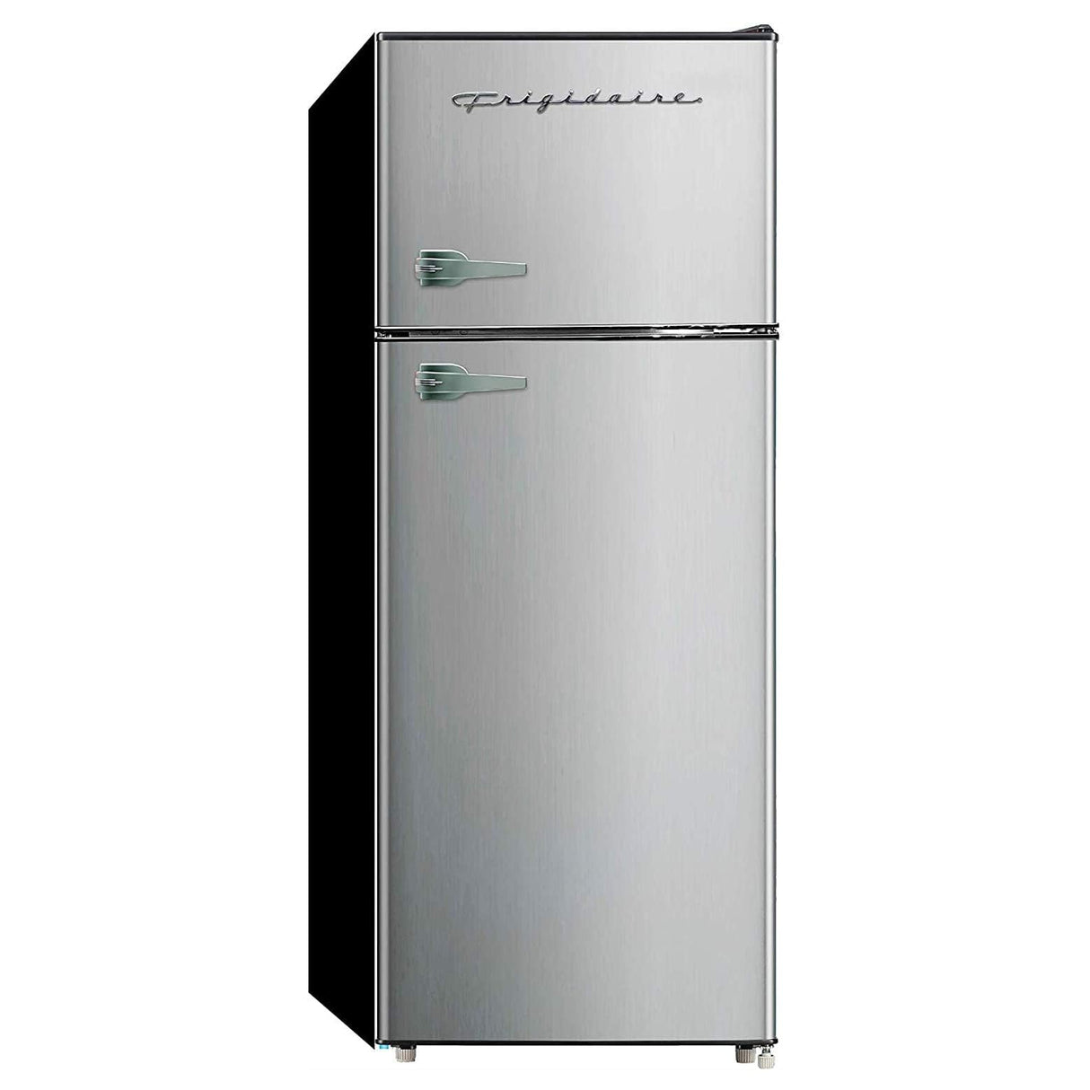 Frigidaire EFR751 2 Door Apartment Size Refrigerator/Freezer Combo, 7.5 cu ft, Platinum Series, Stainless, 23" D x 21.5" W x 55.5" H, Stainless Steel Frigidaire