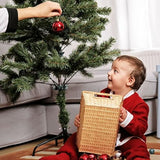 DJEMMPS Christmas Tree Stand, Folding Xmas Tree Stand Metal Christmas Tree Stand for Artificial Tree Folding Stand,Christmas Tree Base, Fits 0.5-1.25 Inch Pole DJEMMPS