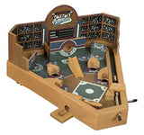 Hey! Play! Baseball Pinball Tabletop Skill Game - Classic Miniature Wooden Retro Sports Arcade Desktop Toy for Adult Collectors and Children, NULL, 13 x 12.25 x 8" Hey! Play!