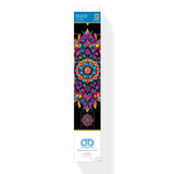 DIAMOND DOTZ Neon Flock Mandala Diamond Painting Kits for Adults - Colorful Diamond Art Kits a Relaxing Creative Craft Kit with Dotz Gems 18x14 DIAMOND DOTZ