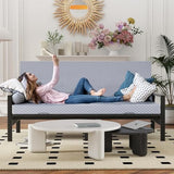 Begonia.K 5 Inch Futon Mattress Full Size - Thick Futons Sofa Couch Bed for Adults - Memory Foam Floor Mattress - Futon Cushion Replacement for Camping & Guest (Frame Not Included) Begonia.K