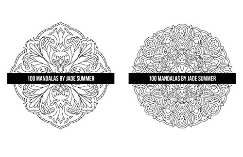 Mandala Coloring Book: For Adults with 100 Magical Mandalas WoodArtSupply