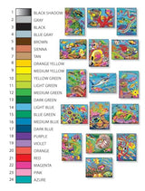 Creative Haven Sea Life Color by Number Coloring Book (Adult Coloring Books: Sea Life) Dover Publications