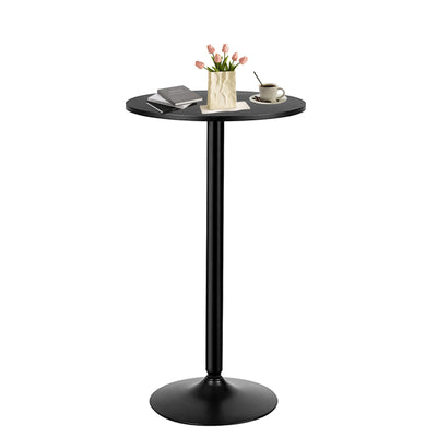 ERGOMASTER Two-in-one Adjustable Height Bar Tables – 24 inch Round Cocktail Table with Sturdy Metal Base, 120 lbs Capacity, 40"/22" Two Convertible Height for Living Room,Restaurant Bistro