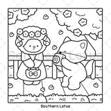 Fuzzy In Love: Coloring Book for Adults and Teens Featuring Little Fuzzy Animals in Love Moments and Cozy Activities, Cute Designs for Relaxation and Chill (Fuzzy Buddies) WoodArtSupply