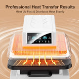 Benazcap Auto Heat Press Machine for T Shirts-Auto-Release 15x15 Heat Press - Rapid Heating, Even Heat Distribution, Ideal for HTV, Sublimation, Heat Transfer Projects Benazcap