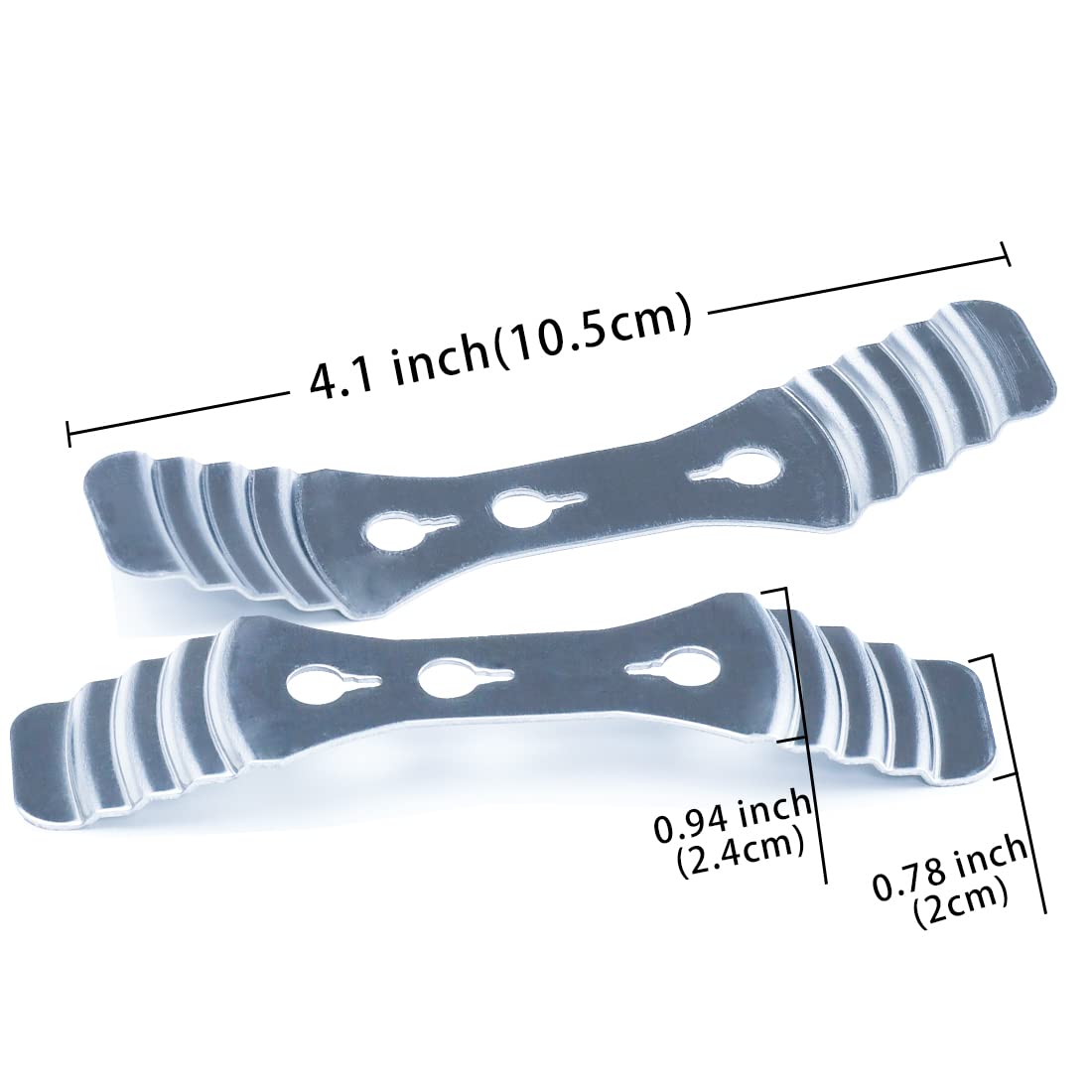 20pcs Metal Candle Wicks Centering Devices, 3 Holes Stainless Steel Candle Wick Holder for DIY Candle Making… AGLARY