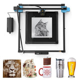Twotrees TTS-20 Pro Laser Engraver, 20000mW Laser Engraver Machine and Cutter, Ideal for DIY Laser Engraving Projects. Processes Wood, Metal, Acrylic, and Glass 27.4-inch × 23.4-inch Laser Cutter Twotrees
