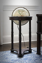 Replogle Globes Lancaster Illuminated Globe, Antique Ocean, 12-Inch Diameter, Large, Off- White Replogle