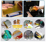 MS WGO High Temperature Heat Resistant Tape PI Film Insulation Tape Sublimation Dye Mug Electronic Polyimide Tape (E 1/2" Wide 13mm X 100 Ft 2 Roll) MS WGO