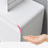 Solid Wood Floating Tv Stand Shelf With 3 Drawers,Wooden Floating Tv Cabinet,Wall Mounted Entertainment Center Floating Media Console,Suitable For Living Room, Bedroom(Brown,63"W x 8"D x 9.5"H) WOLWES