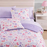 Wink Deer Twin Comforter Set with Sheets for Girls-5 Pieces Twin Bedding Sets with Pink Comforter, Sheets, Pillowcase & Sham for Kids (Cute Botanical Flowers, 66" X 86") Wink Deer