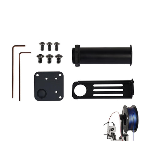 3DTOOLS 3D Printer Spool Rack for Bambu Lab A1 Mini Upgrade DIY Filaments Holder Bearing Rotatable Bracket for Bambu lab A1 Mini 3DTOOLS