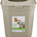 So Phresh Top-Entry Litter Box Tan 23.2" L X 15.4" W X 15" H SO PHRESH
