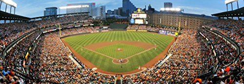 MasterPieces MLB Baltimore Orioles Stadium Panoramic Jigsaw Puzzle, Camden Yards, 1000 Pieces Masterpieces