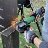 Metabo HPT Angle Grinder | 4-1/2-Inch | 12 Amp | AC Brushless Motor | Variable Speed | 3-Position Side Handle | G12VE2 Metabo HPT