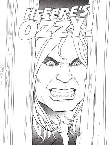 Ozzy Osbourne: The official coloring book