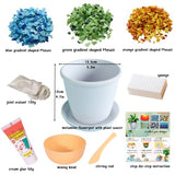 jiezaidada Mosaic Puzzles Craft Kit for Adults, Arts and Crafts Hobbies for Women & Men, Flowerpot Planter DIY with Step-by-Step Guide,Home Decor Gifts for Holiday & Special Occasion jiezaidada