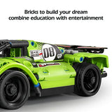 Dakott STEM Car Toy Building Toy Gift for Age 6+, Remote Control 2in1 Sports Car Building Block Take Apart Toy, 335 Pcs DIY Building Kit, Learning Engineering Construction R/C Toys DAKOTT