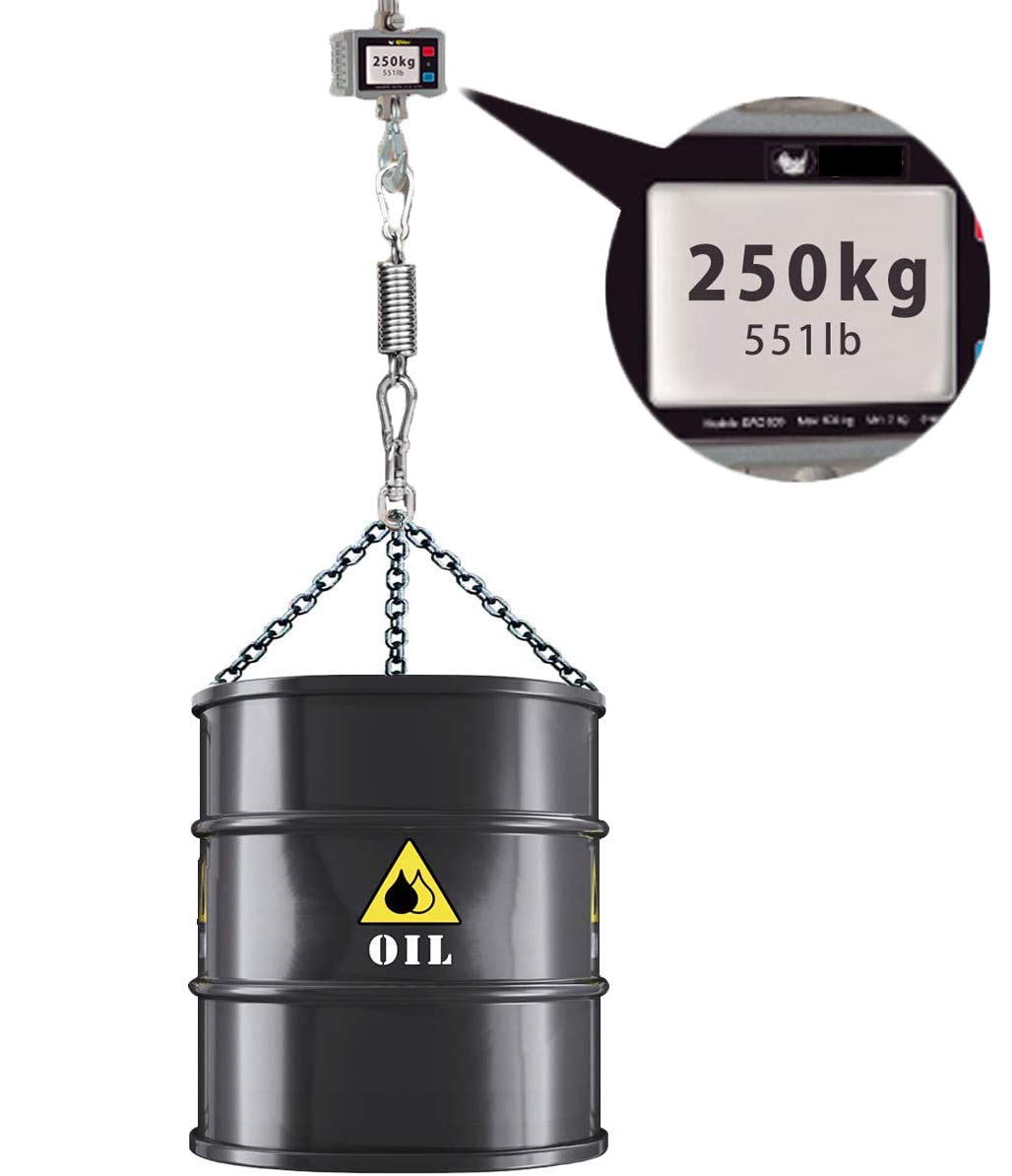 Sfeexun Punching Bag Hanger Set, Stainless Steel Swivel Mount Chain with Carabiners and Spring, 551lbs Capacity for Heavy Bag, Gym Swing, Trapeze, Hammock (Swivel Hanger with Spring) Sfeexun