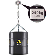 Sfeexun Punching Bag Hanger Set, Stainless Steel Swivel Mount Chain with Carabiners and Spring, 551lbs Capacity for Heavy Bag, Gym Swing, Trapeze, Hammock (Swivel Hanger with Spring) Sfeexun