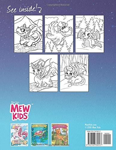 Dragons: A Coloring Book for Kids!