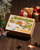 SainSmart Jr. Wooden Train Set for Toddler, 41pcs Wood Train Track w/Crane Fits Brio, Thomas, Melissa and Doug, Kids Wood Toy Train for Kids Ages 3+ SainSmart Jr.