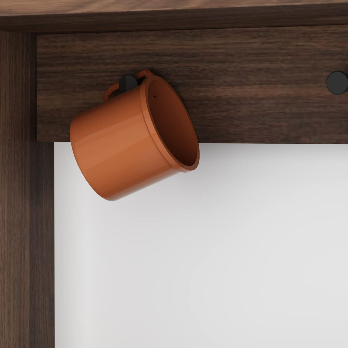 AIEGLE 63" W Large Kitchen Hutch Cabinet, Pantry Cabinets with Hutch, Freestanding Cupboard with 4 Doors, 4 Drawers & Microwave Shelf, Kitchen Storage Buffet, Dark Walnut (63" W x 15.7" D x 74.8" H) AIEGLE