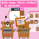 EZCRA Beginner Needlepoint Cross Stitch Kit for Kids Ages 5-8 – Easy Embroidery Starter Set with Jumbo Plastic Needles, Pre-Printed Patterns, Instructions – DIY Arts & Crafts for Girls & Boys