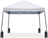ABCCANOPY Stable Pop up Outdoor Canopy Tent 10 x 10 ft Base / 8 x 8 ft Top, White ABCCANOPY