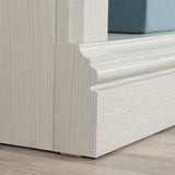 Sauder 5-Shelf Display Bookcase in Glacier Oak Finish Sauder