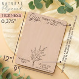 Personalized DIY Flower Handprint Wooden Sign Gifts for Nana & Mom, Customized Mother's Day Wood Wall Art Gift for Grandma & Mama Generic