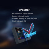 FLSUN V400 3D Printer Moving Speed Fastest 600mm/s 20000+ mm/s² FDM Delta 3D Printer with 7" Klipper Firmware Pad, 300℃ Nozzle, Direct Drive Extruder, PEI Bed, Printing Size Φ11.8"x16" (FLSUN V400) FLSUN