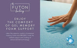 Royal Sleep Products by The Futon Factory | 10 inch Pocket Coil Futon Mattress - Khaki - Full Size - CertiPUR Certified Foam - Made in USA - Frame Not Included Royal Sleep Products