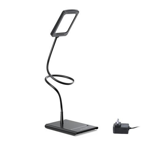 TROND Desk Lamp, Bright Dimmable Eye-Caring Table Lamp, 3 Color Modes 7 Brightness Levels, Flexible Gooseneck, Touch Control, Memory Function, Desk Light for Home Office Dorm Room Essentials TROND