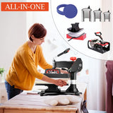 Casulo 8 in 1 Heat Press Machine Combo, 360-Degree Rotation Powerpress Heat Press Machine Digital Sublimation, Professional Heat Printing 15x12 Inch Heat Transfer for T-Shirts Mug Hats Plate Cap casulo