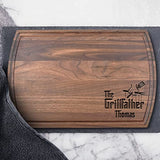 USA Made Personalized Cutting Board - Fathers Day, Birthday, Anniversary - Customized Gifts for Men, BBQ, Grill Accessories - Dad, Husband, Brother, Boyfriend, Papa - Custom Unique Mens Gifts for Him Maison Custom
