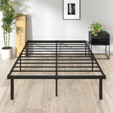 ZINUS Caleb 14 Inch Metal Platform Bed Frame, Foldable Steel Frame, No Box Spring Needed, Easy Assembly, King ZINUS